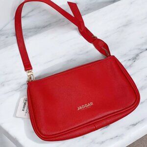 NWT JAGGAR Red Shoulder Mini Bag